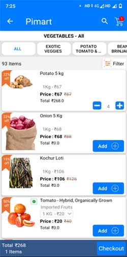 big basket clone app