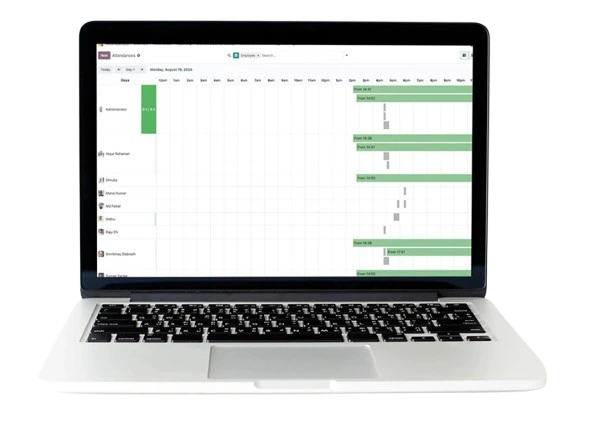 Monitor employee attendance